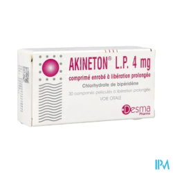 AKINETON LP 4MG CPR 30