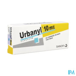 URBANYL 10MG CPR SECABLE 30