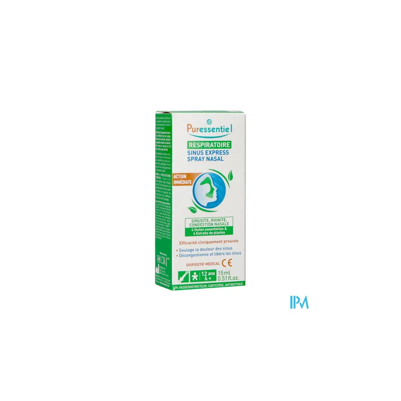 PURESSENTIEL SINUS EXPRESS SPR15ML