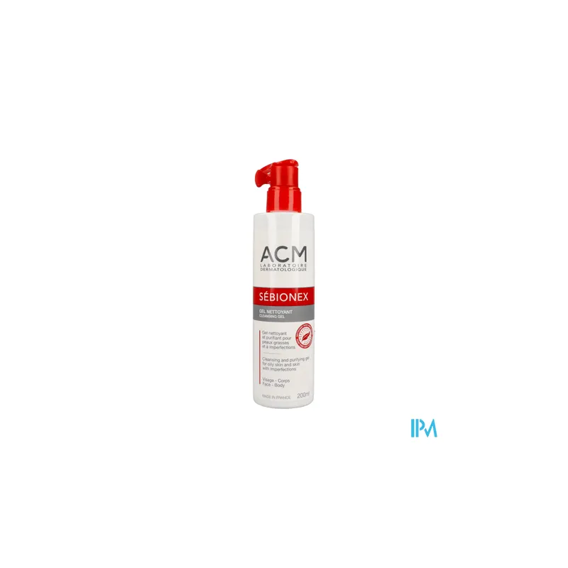 SEBIONEX GEL NETTOYANT 200ML