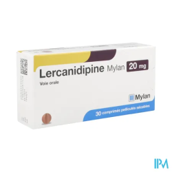 LERCANIDIPINE 20MG VTS CPR SEC30