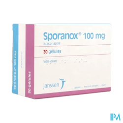 SPORANOX 100MG GELULE 30