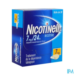 NICOTINELL 7MG/24H TTS D/TRANSD 28