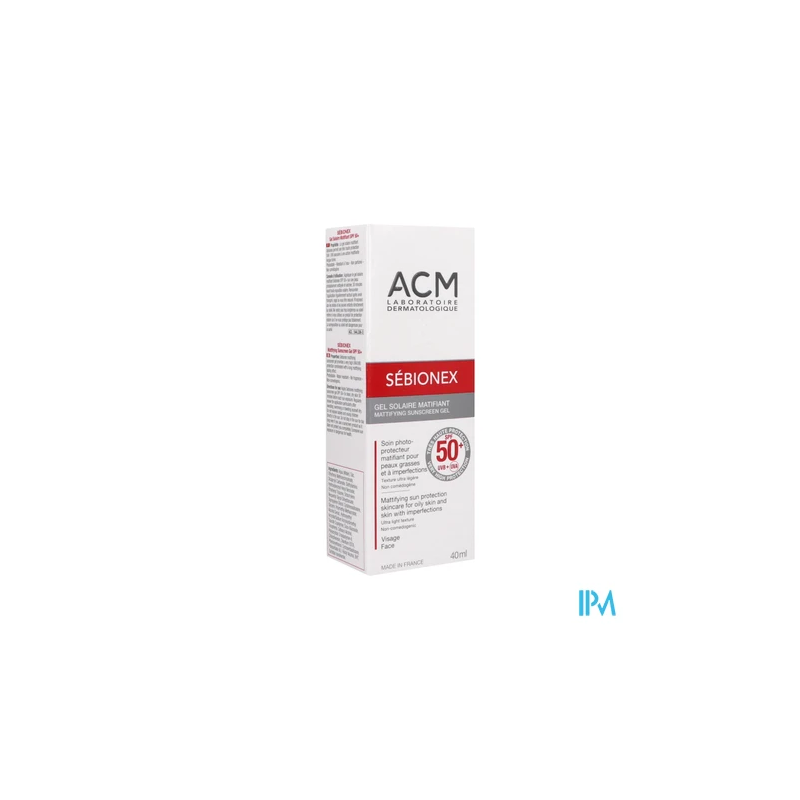 SEBIONEX GEL SOL MATIF SPF50+ 40ML