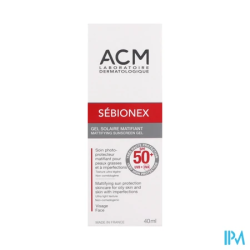 SEBIONEX GEL SOL MATIF SPF50+ 40ML
