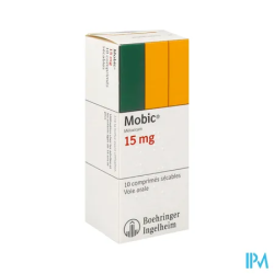 MOBIC 15MG CPR SECABLE 10