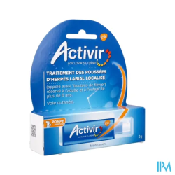 ACTIVIR 5% CR POMPE DOSE 2G