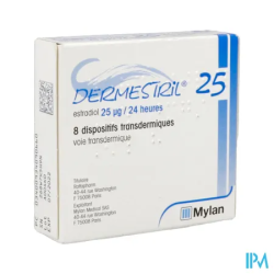 DERMESTRIL 25MCG/24H D/TRANSD 8