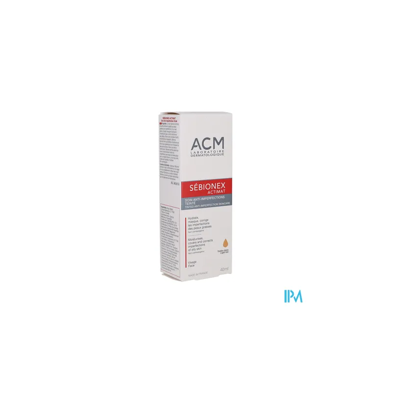 SEBIONEX ACTIMAT SOIN TEINTE 40ML