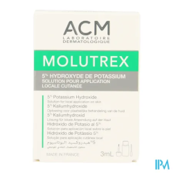 MOLUTREX 5% SOL CUTANEE 3ML