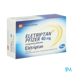 ELETRIPTAN 40MG VIATRIS CPR 10