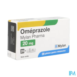 OMEPRAZOLE 20MG VTS GELULE 28