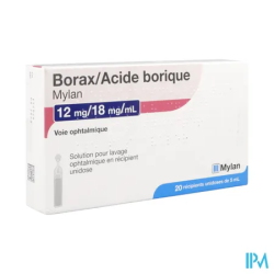 BORAX/AC.BORIQUE VTS SOL OPH 5ML20