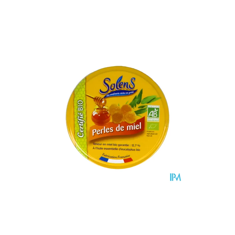 SOLENS PERLE MIEL EUCA BIO BTE 50G