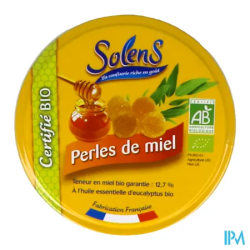 SOLENS PERLE MIEL EUCA BIO BTE 50G
