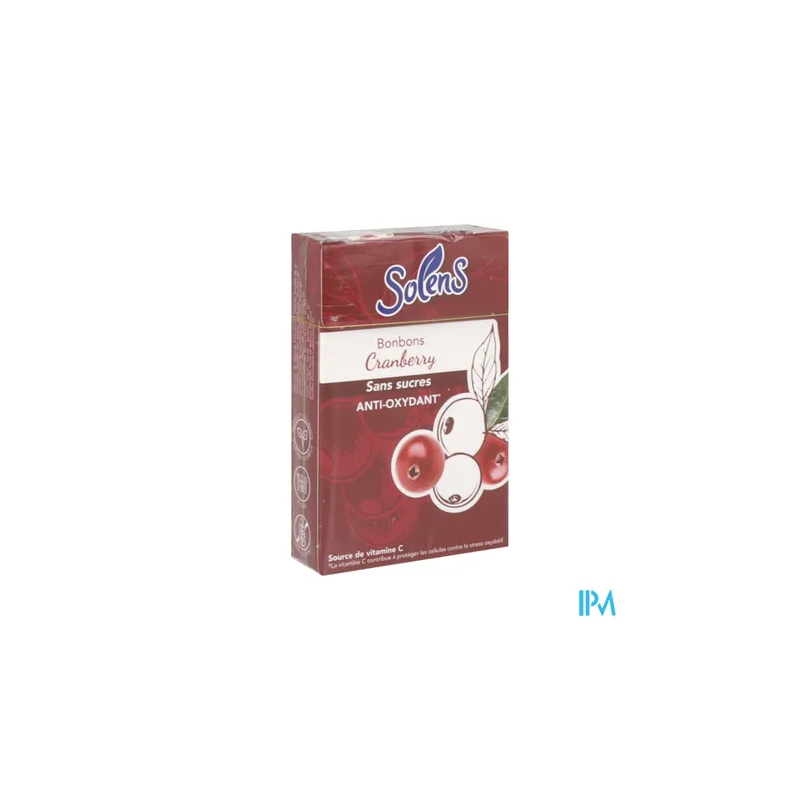 SOLENS S/SUCRE CANNEBERGE 50G
