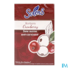SOLENS S/SUCRE CANNEBERGE 50G