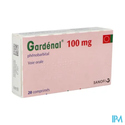 GARDENAL 100MG CPR 20