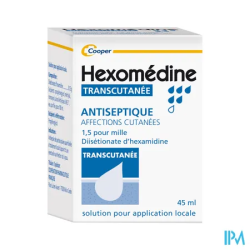 HEXOMEDINE TRANSCUTANEE FL 45ML