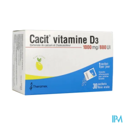 CACIT VIT D3 1G/880UI SACHET EFF30