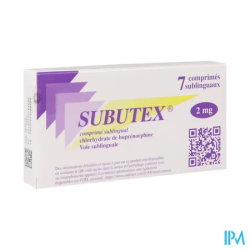 SUBUTEX 2MG CPR SUBLINGUAL 7