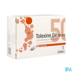 TOLEXINE GE 50MG CPR 28