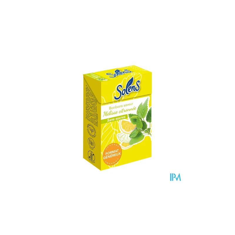 SOLENS S/SUCRE MELISSE CITRON 66G