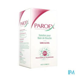 PAROEX 0,12% BAIN BOUCHE FL 500ML