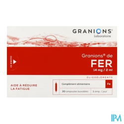 GRANIONS DE FER AMP BUV 2ML 30