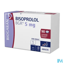BISOPROLOL 5MG BGR CPR SEC 90