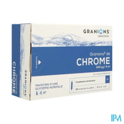 GRANIONS CHROME 200MCG AMPBUV30