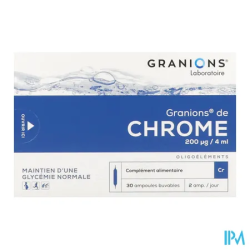 GRANIONS CHROME 200MCG AMPBUV30