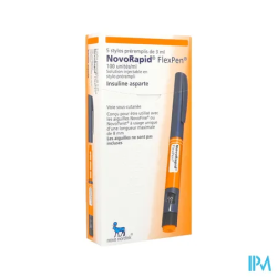 NOVORAPID FLEXPEN 100U/ML STY 3ML5