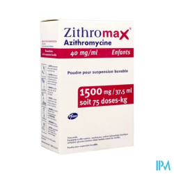 ZITHROMAX 40MG/ML ENF PDR FL 35,6G