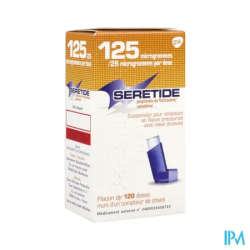 SERETIDE 125/25MCG SUSP INH 120D