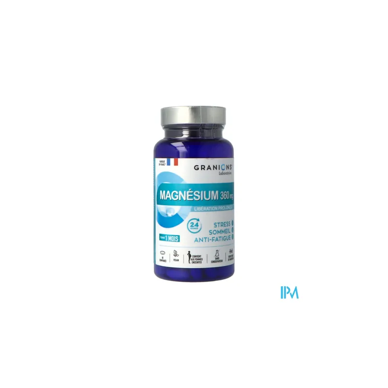GRANIONS MAGNESIUM 360MG CPR 60