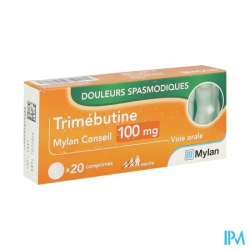 TRIMEBUTINE 100MG VTS CONS CPR 20
