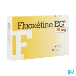 FLUOXETINE 20MG EG GELULE 14