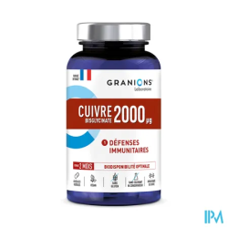 GRANIONS CUIVRE 2MG GELUL 60
