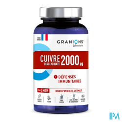 GRANIONS CUIVRE 2MG GELUL 60