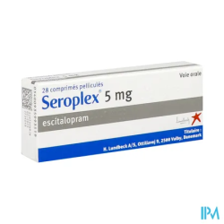 SEROPLEX 5MG CPR 28