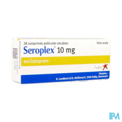 SEROPLEX 10MG CPR SECABLE 28