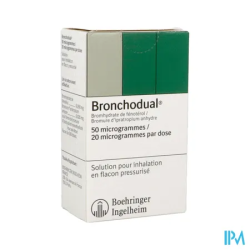 BRONCHODUAL 50/20MCG/DOSE INH 200