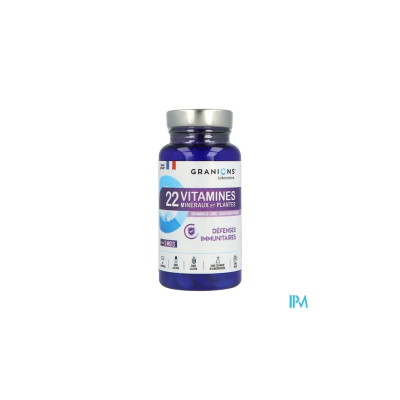 GRANIONS 22 VITAMINES CPR 90
