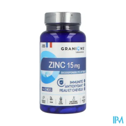 GRANIONS ZINC 15MG CPR 60