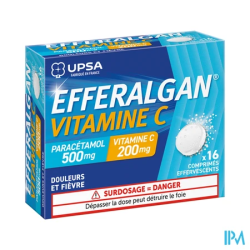 EFFERALGAN VITAMINE C CPR EFF 16