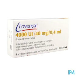 LOVENOX 4 000UI (40MG)/0,4ML SER 2