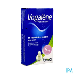 VOGALENE 5MG SUP SECABLE 10