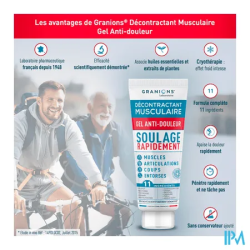 GRANIONS DECONTRACT MUSC GEL 100ML