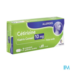 CETIRIZINE 10MG VTS CONS CPR SEC7
